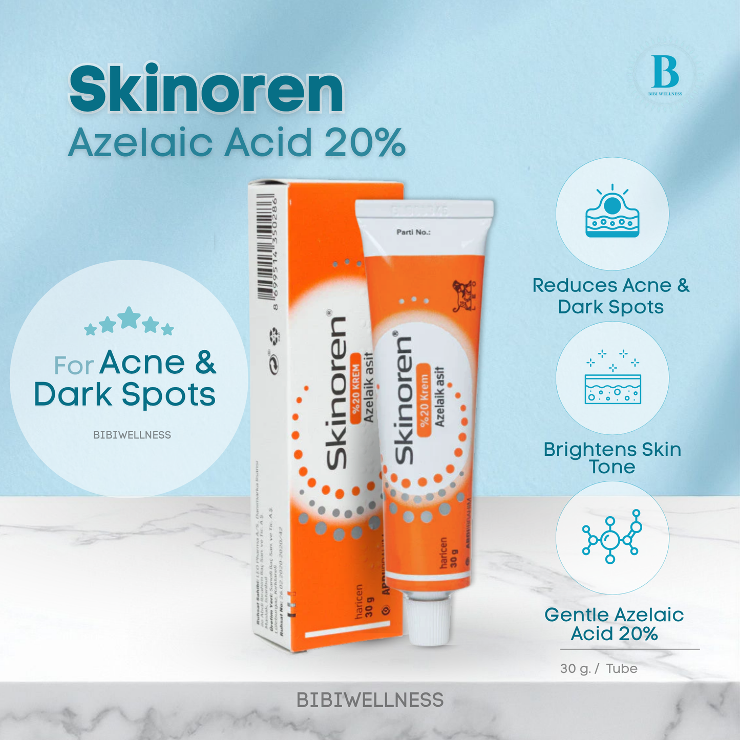 スキノレンクリーム (30 g./ Tube)