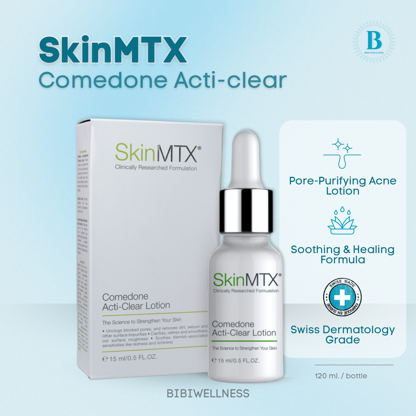 コメド アクティクリア ローション (15ml / Bottle)